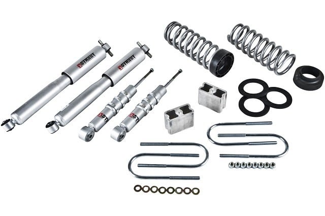 belltech lowering kit with sp shocks 04-12 chevrolet colorado/canyon (std cab) z85 602sp
