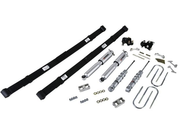 belltech lowering kit with sp shocks 04-12 chevrolet colorado/canyon (all cabs) z85 604sp