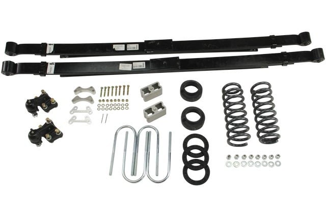 belltech lowering kit w/o shocks 04-12 chevrolet colorado/canyon (std cab) z85 605