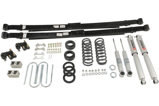 belltech lowering kit with sp shocks 04-12 chevrolet colorado/canyon (std cab) z85 605sp