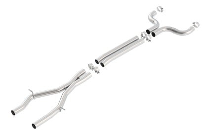 borla 2016 camaro ss 6.2l v8 x-pipe w/ mid pipes 60607