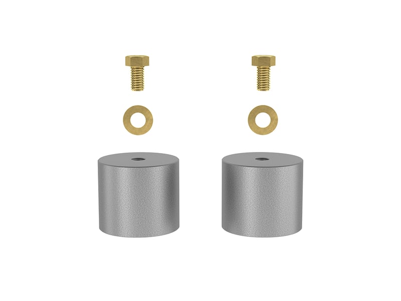 icon 2005-2024 ford f-250/f-350 super duty, 2" bump stop spacer kit, rear 61002