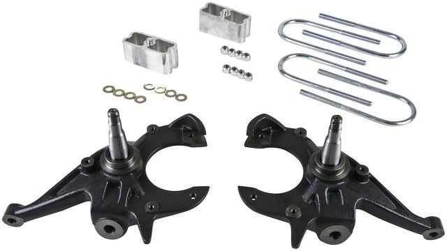 belltech lowering kit w/o shocks 82-04 chevrolet s10/s15 pickup ext. cab (4 &6 cyl.) 613