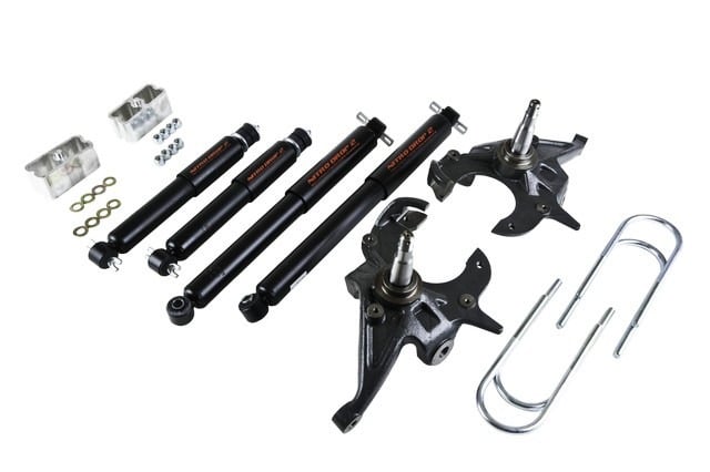 belltech lowering kit with nd2 shocks 82-04 chevrolet s10/s15 pickup ext. cab (4 &6 cyl.) 613nd