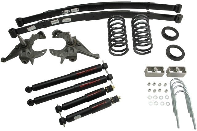 belltech lowering kit with nd2 shocks 1994-2004 chevrolet s10/s15 pickup 4 cyl. (std cab) & 1982-1993 chevrolet s10/s15 pickup 4&6 cyl. (std cab) & 1983-1994 chevrolet blazer/jimmy 4&6 cyl. 616nd