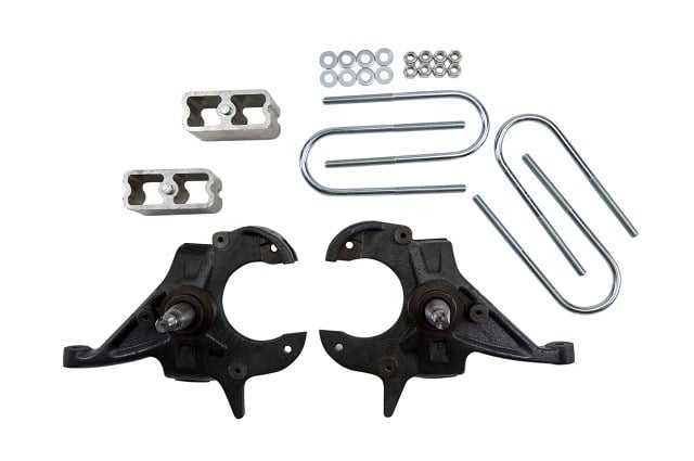 belltech lowering kit w/o shocks 82-04 chevrolet s10/s15 pickup ext. cab (4 &6 cyl.) 617