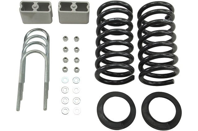 belltech lowering kit w/o shocks 94-04 s10 / s15 ext cab pickup only (4cyl.) & 82-93 s10 / s15 pickup ext cab pickup only (4 & 6cyl.) 618