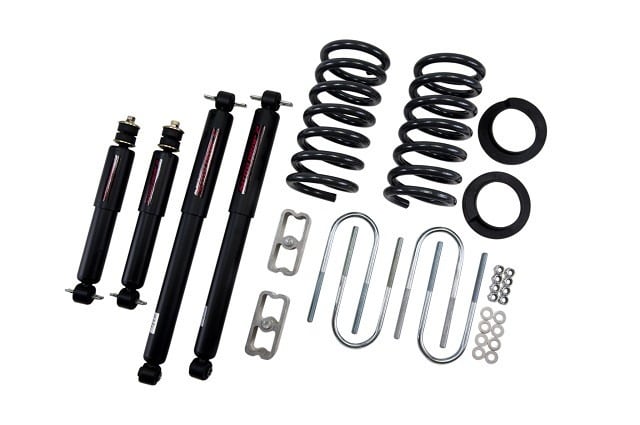 belltech lowering kit with nd2 shocks 94-04 s10 / s15 ext cab pickup only (4cyl.) & 82-93 s10 / s15 pickup ext cab pickup only (4 & 6cyl.) 618nd