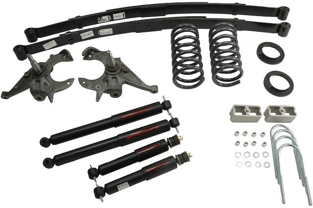 belltech lowering kit with nd2 shocks 94-04 s10 / s15 ext cab pickup only (4cyl.) & 82-93 s10 / s15 pickup ext cab pickup only (4 & 6cyl.) 619nd