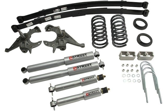 belltech lowering kit with sp shocks 94-04 s10 / s15 ext cab pickup only (4cyl.) & 82-93 s10 / s15 pickup ext cab pickup only (4 & 6cyl.) 619sp