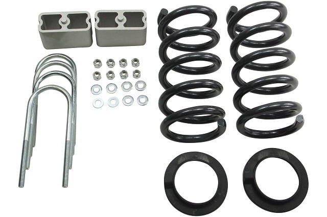 belltech lowering kit w/o shocks 94-04 chevrolet s10/s15 pickup 6 cyl. (ext cab) 621