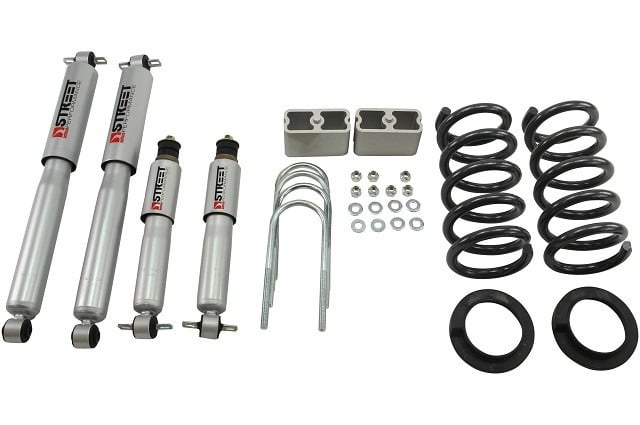 belltech lowering kit with sp shocks 94-04 chevrolet s10/s15 pickup 6 cyl. (ext cab) 621sp
