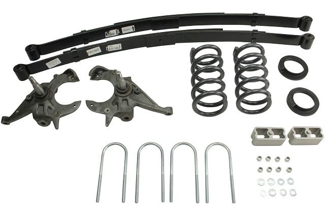 belltech lowering kit w/o shocks 94-04 chevrolet s10/s15 pickup 6 cyl. (ext cab) 622