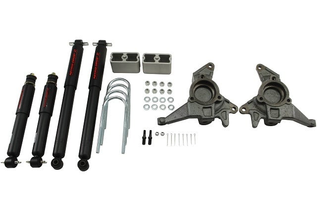 belltech lowering kit with nd2 shocks 98-04 chevrolet blazer/jimmy 6 cyl. (incl extreme) 625nd
