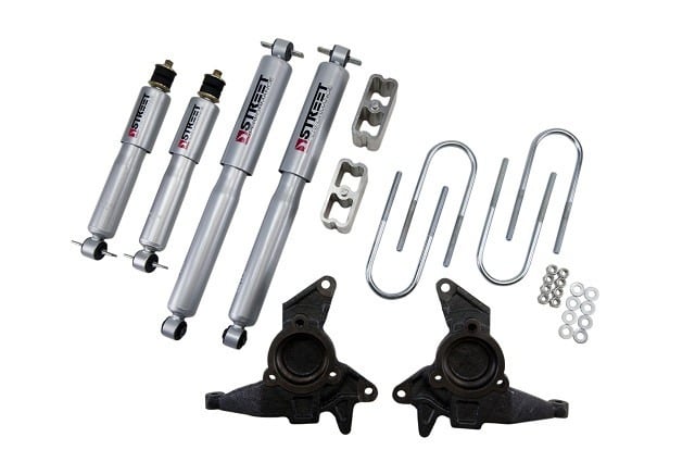 belltech lowering kit with sp shocks 98-04 chevrolet blazer/jimmy 6 cyl. (incl extreme) 625sp