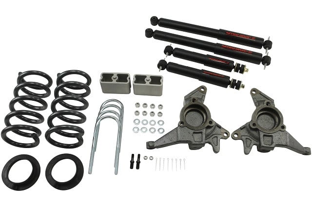 belltech lowering kit with nd2 shocks 98-03 chevrolet blazer/jimmy 6 cyl. (except extreme) 626nd