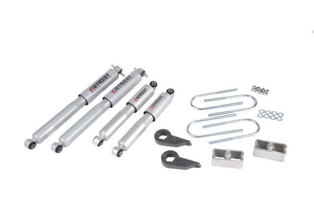 belltech lowering kit with sp shocks 82-04 s10 / s15 pickup 4wd & 95-97 s10 / s15 blazer 4wd 635sp