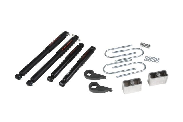 belltech lowering kit with nd2 shocks 95-97 s10 / s15 blazer 4wd & 82-94 blazer (exc. zw-7 option) 4wd 636nd