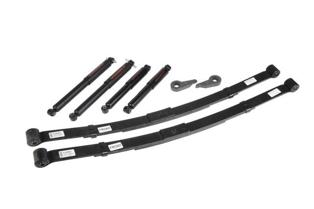 belltech lowering kit with nd2 shocks 95-97 s10 / s15 blazer 4wd 638nd