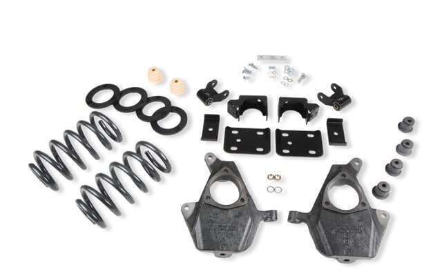 belltech lowering kit w/o shocks 07-13 silverado/sierra 1500 2wd (std cab) 644