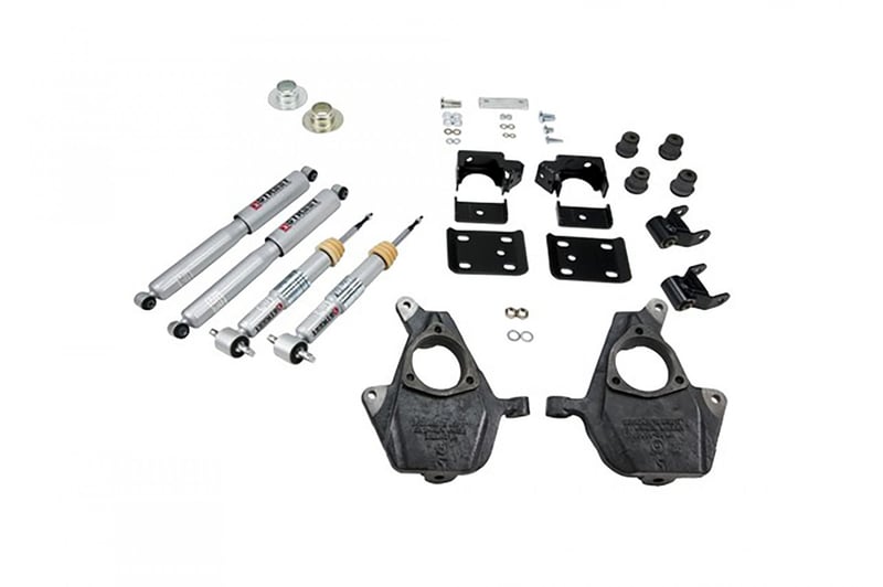 belltech lowering kit with sp shocks 07-13 gm silverado/sierra (std cab) 2wd 644sp