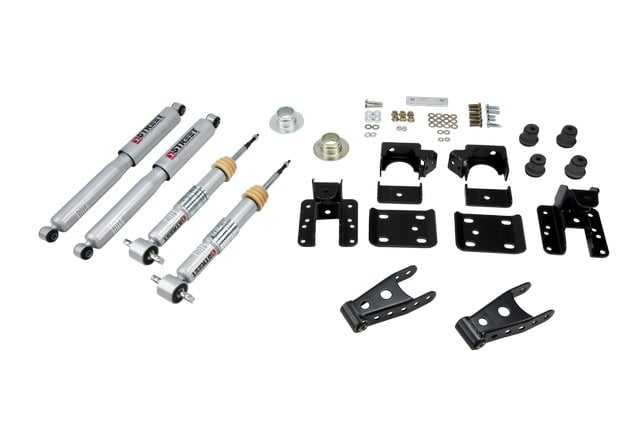 belltech lowering kit with sp shocks 07-12 gm silverado/sierra (all cabs) 2wd/4wd 646sp