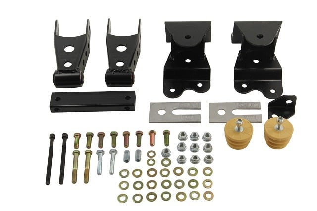 belltech shackle and hanger kit 88-98 gm c-1500/2500 ext cab 6503