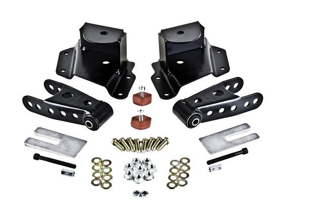 belltech shackle and hanger kit 99-06 gm/gmc 1500 std cab 3inch 6511