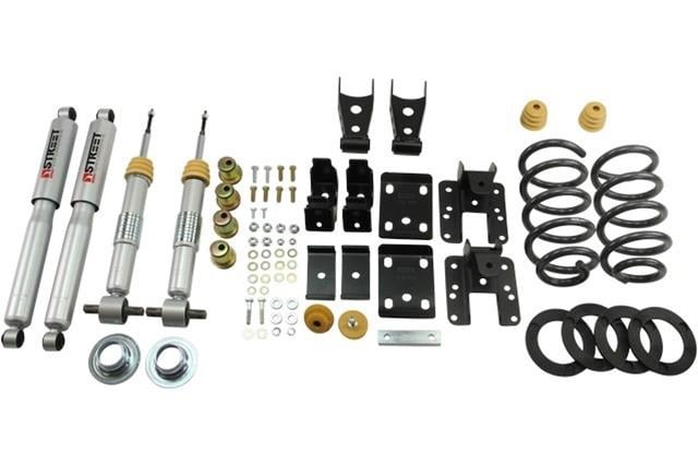 belltech lowering kit with sp shocks 2007-2013 chevrolet silverado & gmc sierra 651sp