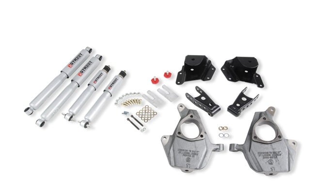belltech lowering kit with sp shocks 99-06 silverado/sierra 1500 (std cab) & 2007 classic silverado/sierra 1500 (std cab) 653sp