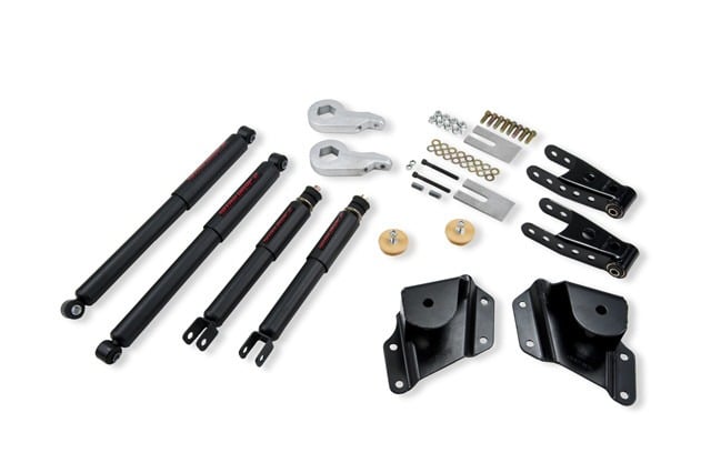 belltech lowering kit with nd2 shocks 05-06 silverado/sierra 1500 2wd & 2007 classic silverado/sierra 1500 2wd 654nd