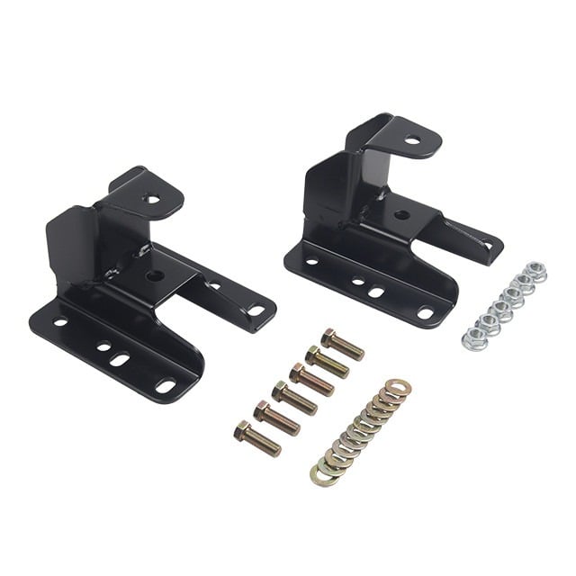 belltech hanger kit 99-18 chevy silverado / gmc sierra 1500 1in-2in rear lift 6560