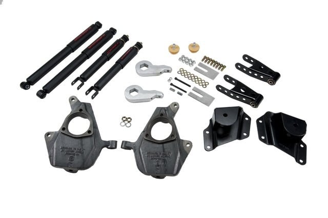 belltech lowering kit with nd2 shocks 05-06 silverado/sierra 1500 2wd & 2007 classic silverado/sierra 1500 2wd 656nd