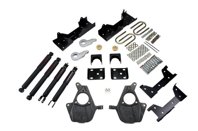belltech lowering kit with nd2 shocks 05-06 silverado/sierra 1500 2wd & 2007 classic silverado/sierra 1500 2wd 657nd