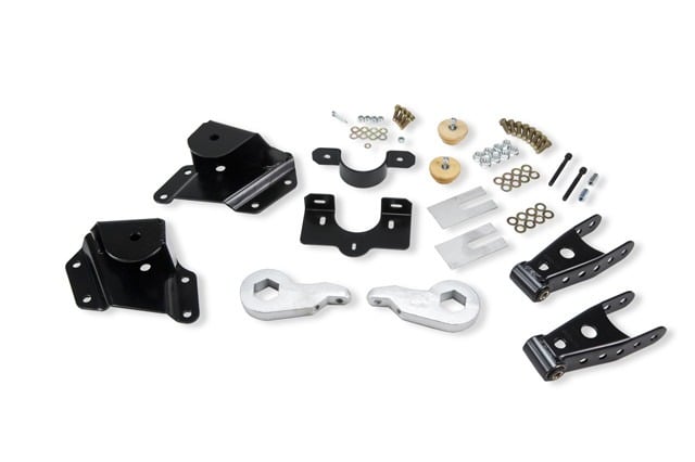 belltech lowering kit w/o shocks 05-06 silverado/sierra 1500 2wd & 2007 classic silverado/sierra 1500 2wd 659