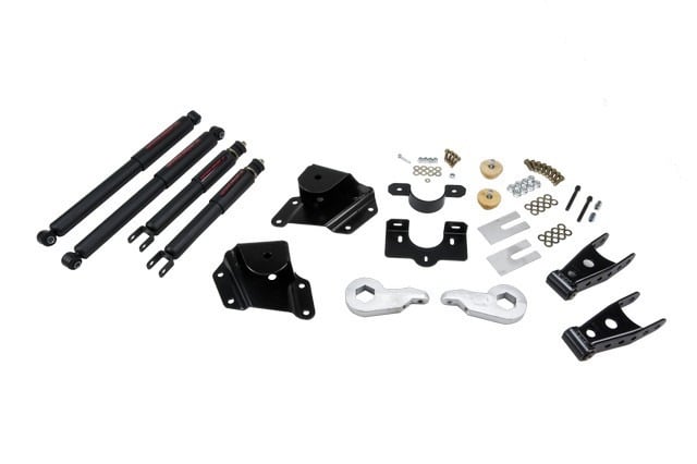 belltech lowering kit with nd2 shocks 05-06 silverado/sierra 1500 2wd & 2007 classic silverado/sierra 1500 2wd 659nd