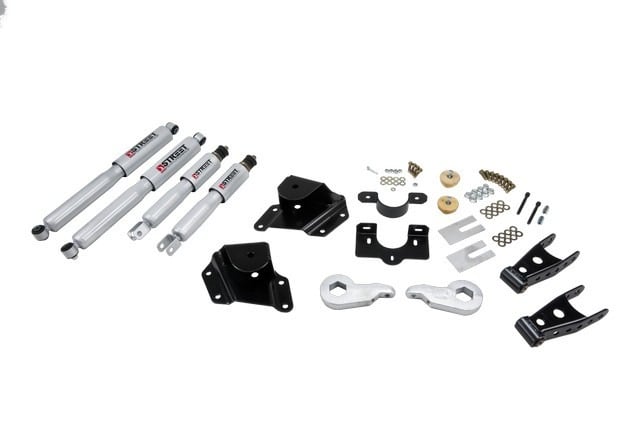 belltech lowering kit with sp shocks 05-06 silverado/sierra 1500 2wd & 2007 classic silverado/sierra 1500 2wd 659sp