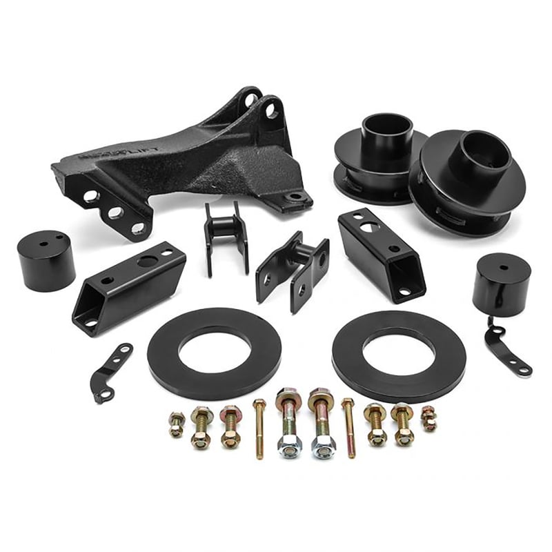 readylift 2.5" leveling kit w/ track bar relocation bracket 2011-2023 ford f-250/ f-350/ f-450 super duty 4wd 66-2726