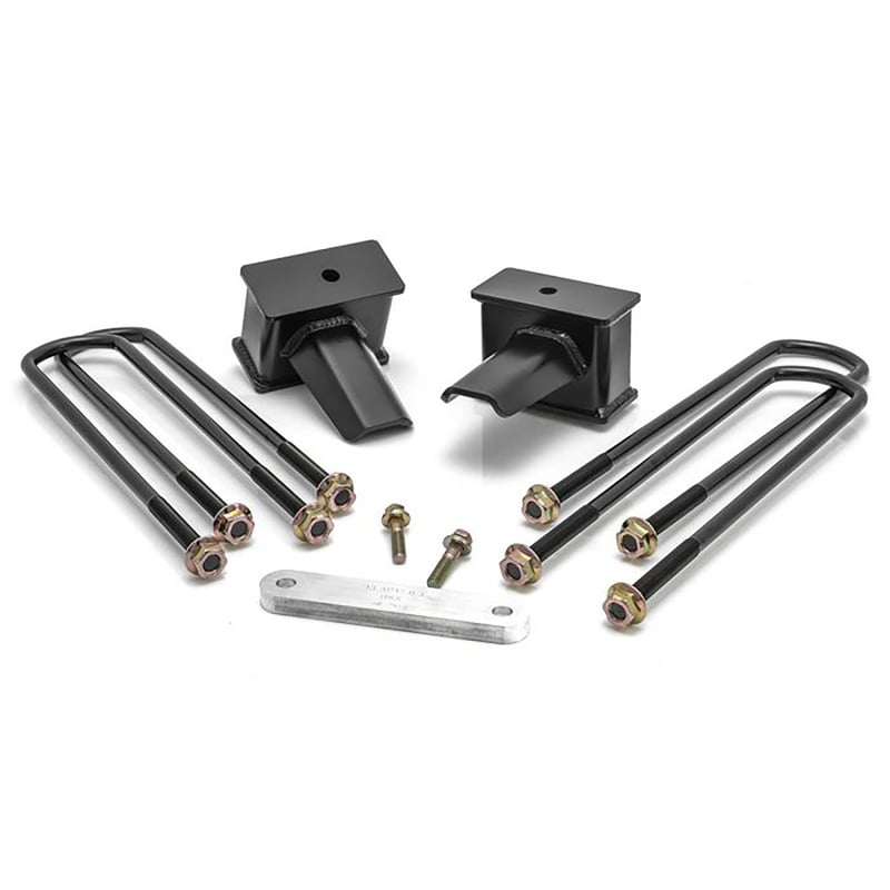 readylift 4" tall taper block 2017-2021 ford f-250/ f-350 super duty (2 piece drive shaft) 66-2741