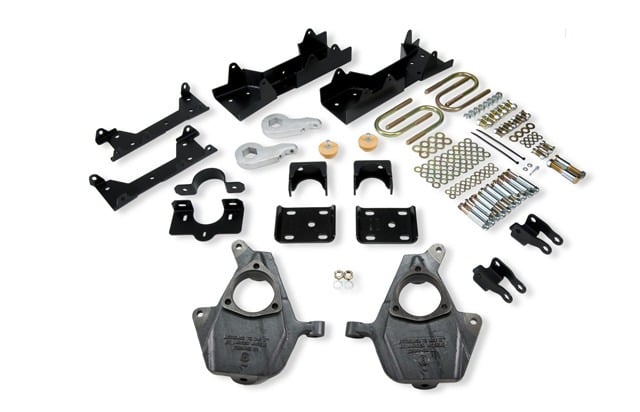 belltech lowering kit w/o shocks 05-06 silverado/sierra 1500 2wd & 2007 classic silverado/sierra 1500 2wd 662