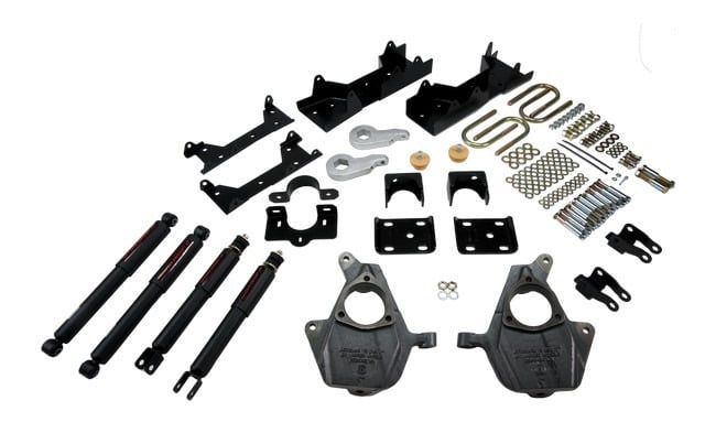 belltech lowering kit with nd2 shocks 05-06 silverado/sierra 1500 2wd & 2007 classic silverado/sierra 1500 2wd 662nd