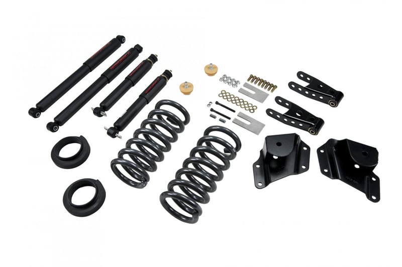 belltech lowering kit with nd2 shocks 99-06 silverado/sierra 1500 (std cab) & 2007 classic silverado/sierra 1500 (std cab) 664nd
