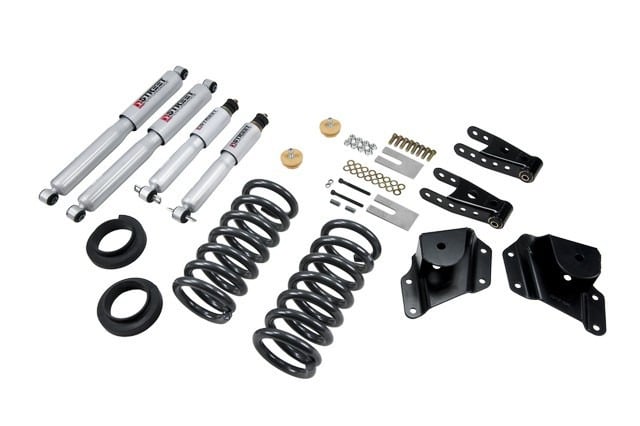 belltech lowering kit with sp shocks 99-06 silverado/sierra 1500 (std cab) & 2007 classic silverado/sierra 1500 (std cab) 664sp