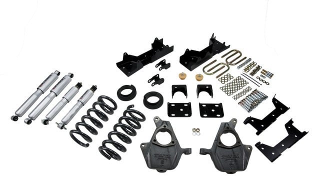 belltech lowering kit with sp shocks 99-00 gm silverado/sierra (std cab) 665sp