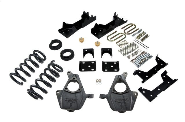 belltech lowering kit w/o shocks 01-06 silverado/sierra 1500 2wd (std cab) & 2007 silverado/sierra 1500 2wd (std cab) 667