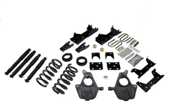 belltech lowering kit with nd2 shocks 01-06 silverado/sierra 1500 2wd (std cab) & 2007 silverado/sierra 1500 2wd (std cab) 668nd