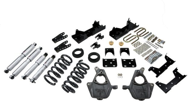 belltech lowering kit with sp shocks 99-00 silverado / sierra 1500 2wd 669sp