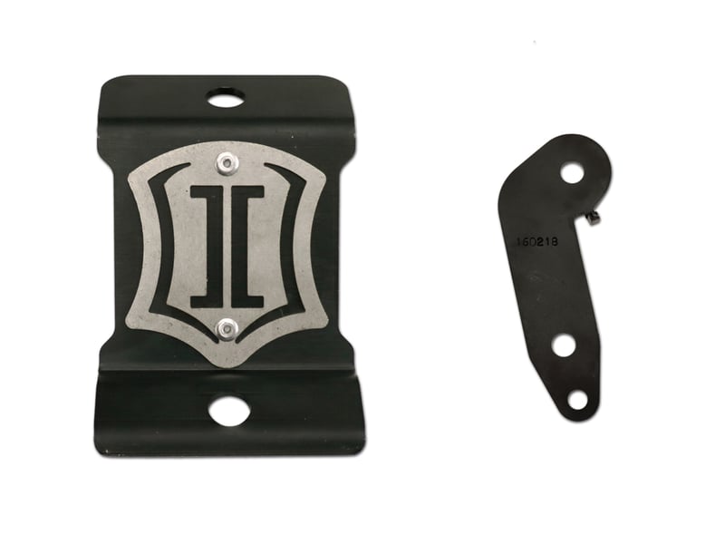 icon 2011-2022 ford f-250/f-350 super duty, rear, 7" brake line bracket kit 67031