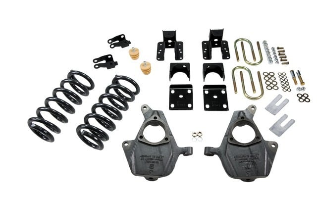 belltech lowering kit w/o shocks 04-06 silverado/sierra 1500 2wd (crew cab 4dr) & 2007 silverado/sierra 1500 2wd (crew cab 4dr) 674