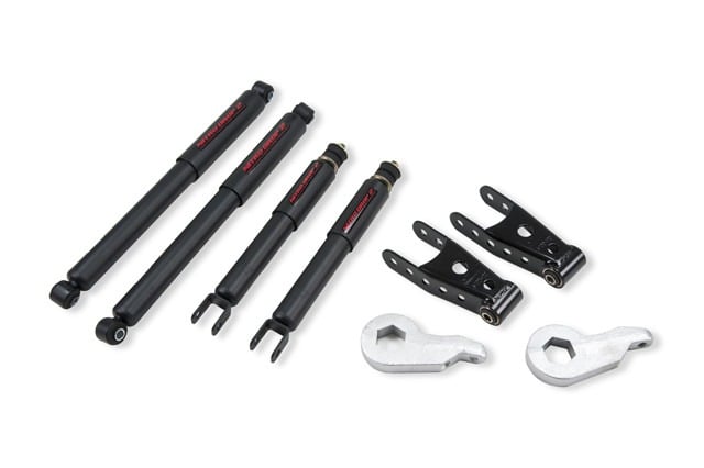 belltech lowering kit with nd2 shocks 03-07 chevrolet silverado ss (2wd/4wd) & sierra denali & 2001 sierra c3 677nd